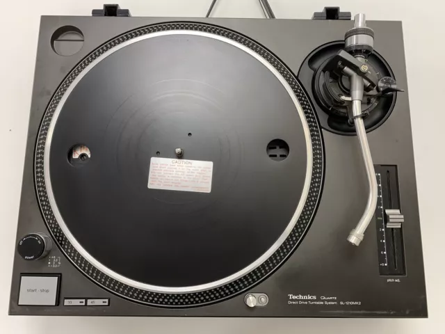 Technics SL-1210MK2 Direct Drive Turntable 1210-MK2 Quartz 1210MK2 DJ Vinyl #1