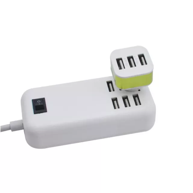 USB 2.0 HUB Quick Charger 3 Ports USB Extender Adapter Multi USB Splitter Hub g