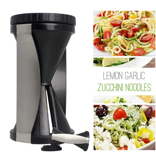 SPIRAL SLICER VEGETABLE Cutter Zucchini Pasta Noodle Spaghetti Maker