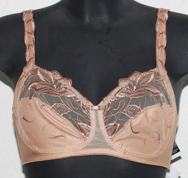 Soutien-gorge Corbeille Avec Armatures Conturelle De Felina - Taille 90C (75C EU) - Couleur Grenade/rouge - Neuf Avec étiquettes