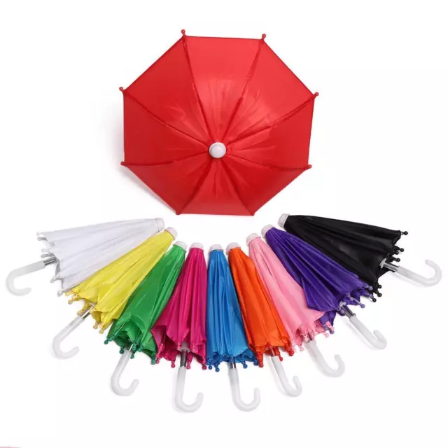 Decoration Colorful Rain Gear Doll Embellishment Mini umbrella Toy Umbrella