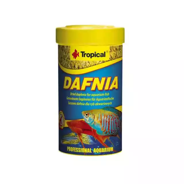 Tropical Daphnia natural 100ml - puces d'eau séchées