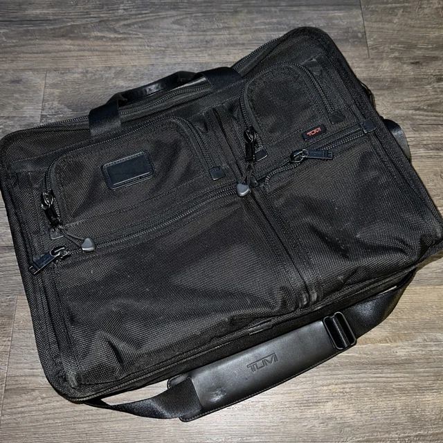 Tumi Alpha Expandable Briefcase Model #26160DH