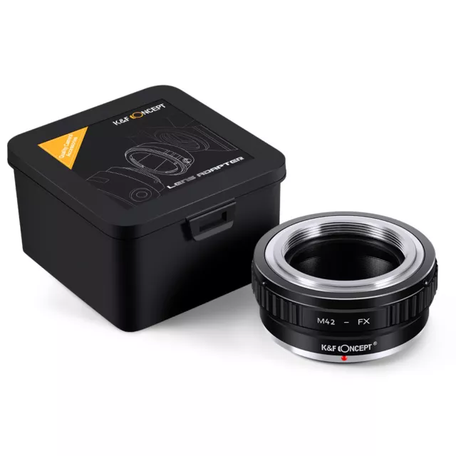 K&F Concept M42-FX lens adapter for M42 lens to Fujifilm X mirrorless camera