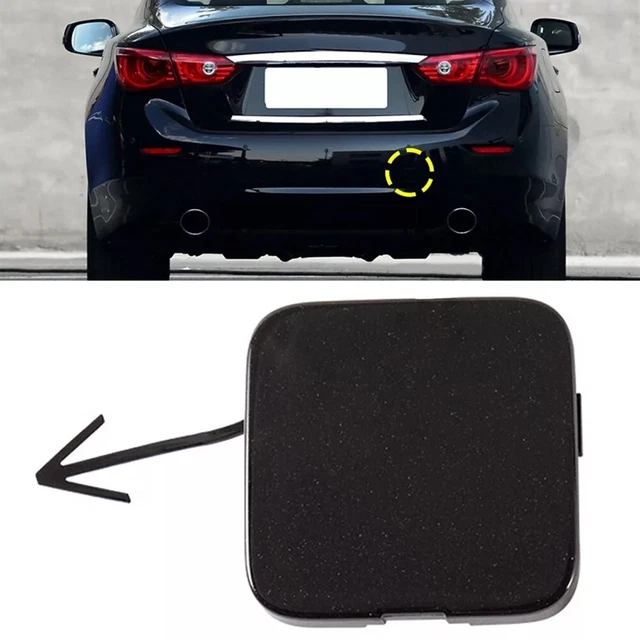 Capuchon De Crochet De Remorquage Pour Infiniti Q50 Q50L 2014-2017 - Blanc - Numéro OEM 85071-4GA0A