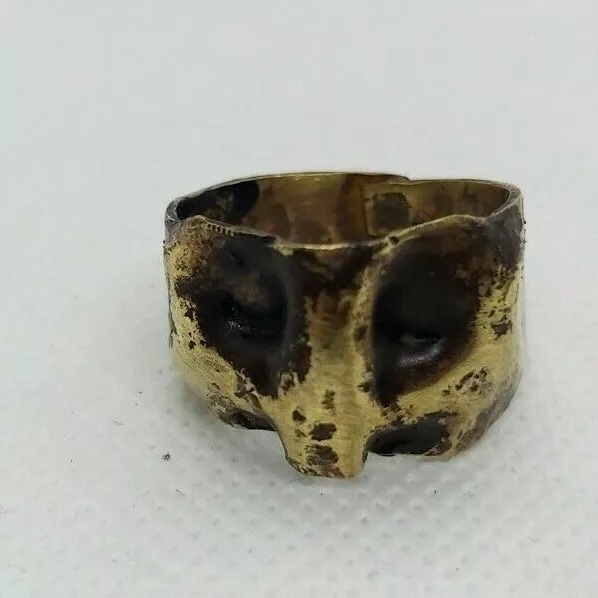 Extremely Rare Ancient Ring Bronze Legionary Roman Old Ring Authentic Artifact 2