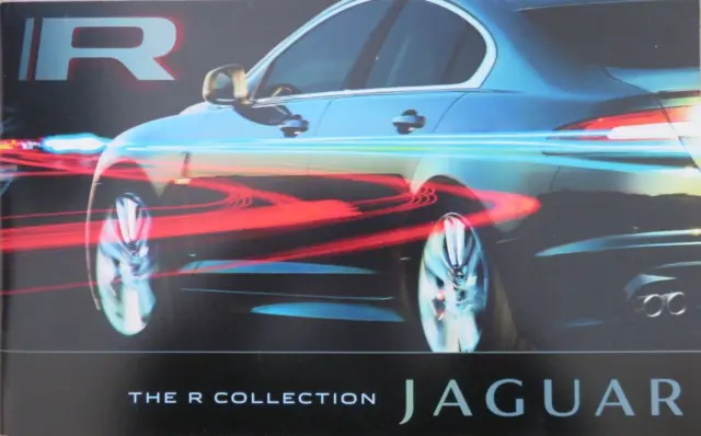 Jaguar XKR XFR 5.0 V8 USA Prospekt Brochure von 2009, 20 Seiten