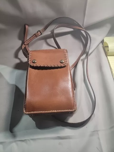 Patricia Nash Crossbody Leather Convertible Wristlet