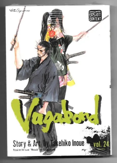 Vagabond Vol. 24 / VIZ Media / BN Factory Sealed Manga / Unread / Explicit / ma7