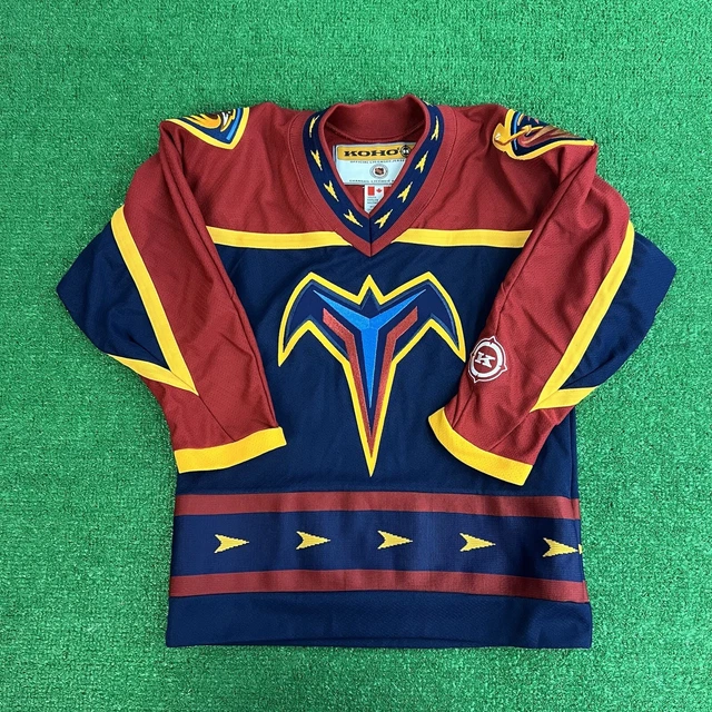 Atlanta Thrashers Jersey - Youth L/XL - CCM - Vintage - Stitched - NHL