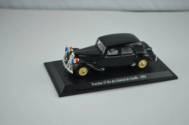 Citroen Traction 15 Six Du General De Gaulle 1954 Norev 1/43