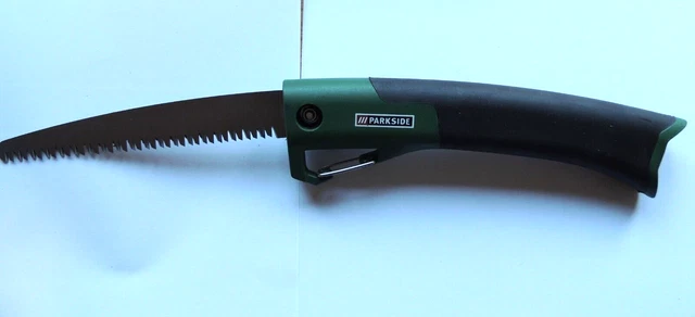Gartensäge Säge 160mm einziehbar Astsäge Karbon Sägeblatt Gürtelclip 16cm NEU