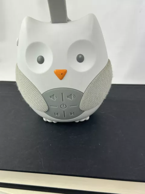 Skip Hop Baby Sound Machine Stroll & Go Portable Baby Sleep Soother, Owl White