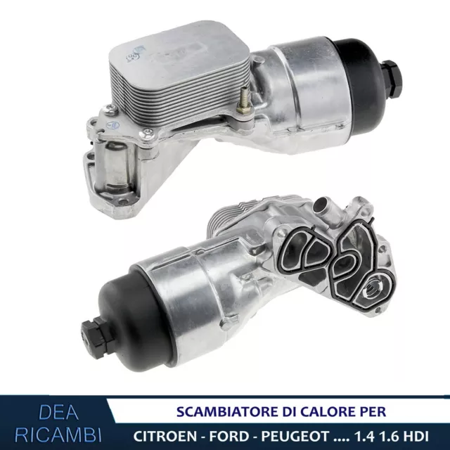 Intercambiador de Calor Radiador Aceite Agua para Peugeot 107 1007 1.4 05-