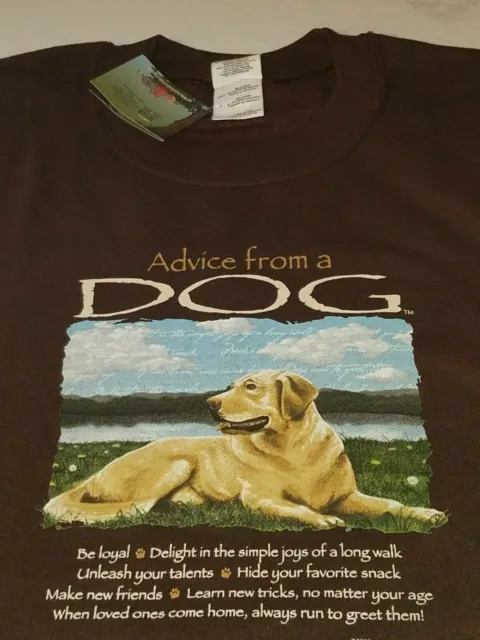 Advice From A Dog Sweatshirt  Size Small 50/50 Cotton/Poly