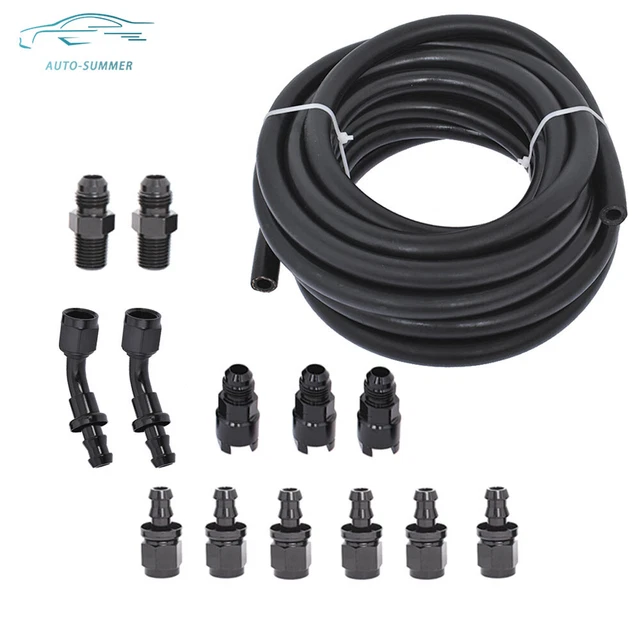 FOR COMPLETE LS Conversion Fuel Injection Line Fitting Adapter Kit 3/8