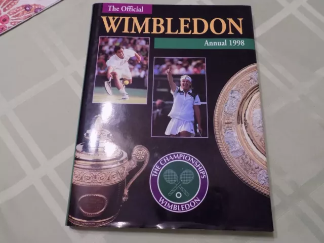 The Wimbledon Official Annual 1998 by Parsons, John Hardback Book