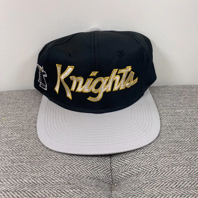 VTG NEW YORK KNIGHTS SPORTS SPECIALTIES WLAF NFL SCRIPT SNAPBACK HAT CAP Vintage