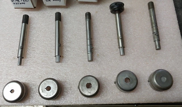 Round Punch with Keyway for Strippit 1-1/4" STATION, 5/8" Body multiple sizes