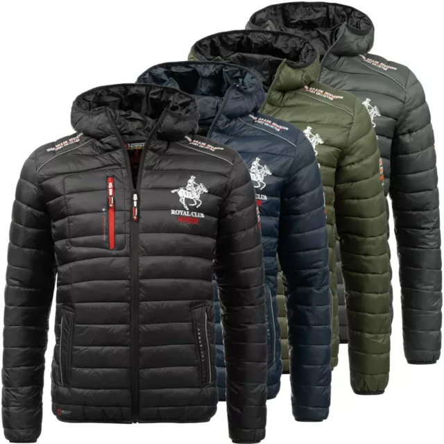 Geographical Norway Cálido Diseñador Hombre Invierno Chaqueta Acolchada de