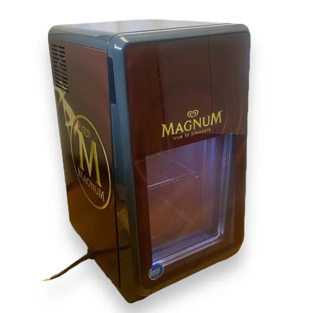 Magnum Icecream IARP Excite Counter Top Glass Door 20lt Freezer New RRP $1700