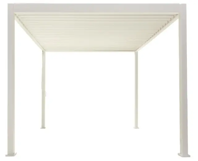 MI Pergola 111 CLASSIC Lamellen-Dach 3x4m Pavillon Überdachung Sonnenschutz Dach