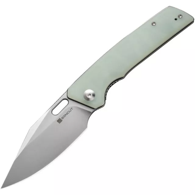 SENCUT GlideStrike Linerlock Folding Knife 3.75" 9Cr18MoV Steel Blade G10 Handle