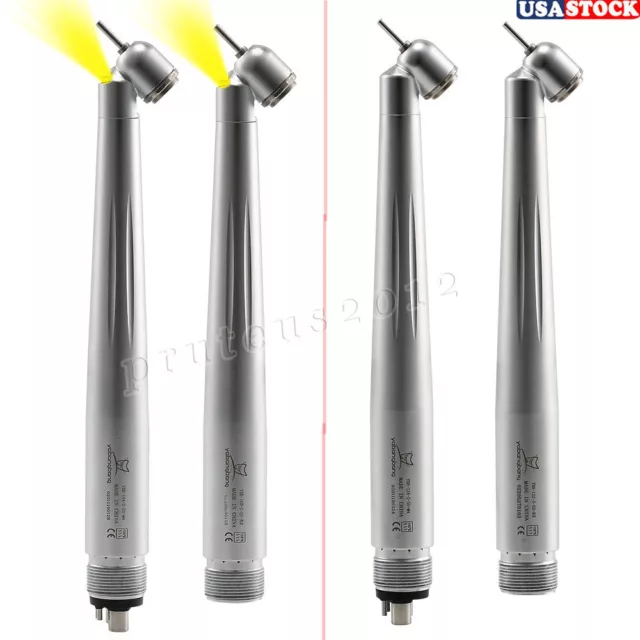 NSK Style Dental Surgical 45° Degree High Speed Handpiece Turbine 2/4Holes USA