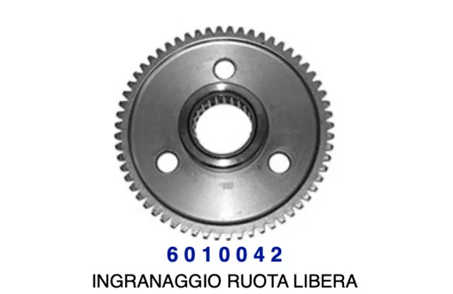 6010042 Ingranaggio Ruota libera Avviamento per Garelli XO' 150 09-12