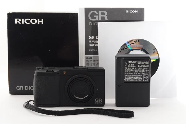 [Near MINT] Ricoh GR Digital II 10.1MP Compact Camera Black 　From JAPAN　＃0031