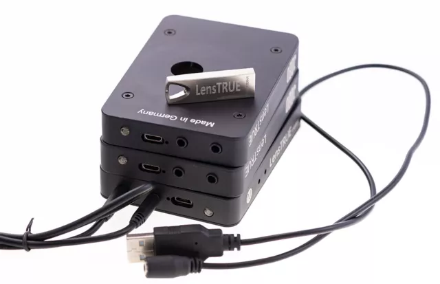 3x Jobo Lenstrue Mètre Système M LTS001+1x Lenstrue Clé USB/Logiciel Dongle