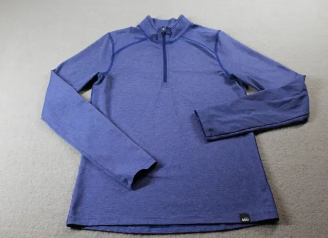 REI Coop Shirt Youth XL 18 Blue Top 1/2 Zip Jacket Long Sleeve Outdoor Hiking