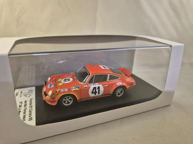Trofeu Lola T282 Spider Team Equipe Gitanes N 7 24h Le Mans 1973 Jean Louislafosse Reine Wissell Hughes De Fierlandt 1 43 Blue 4