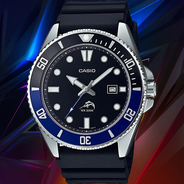 MONTRE NEUF CASIO MDV 106B 1A1V Homme Duro 200M Marlin Analogique
