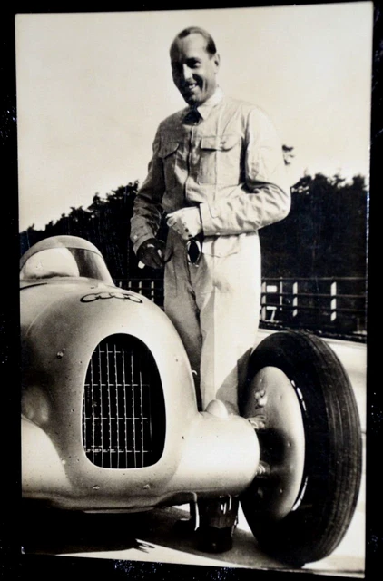 60897 Ak Auto Courses de Moto Union Rennmannschaft Voiture Hans Coincé