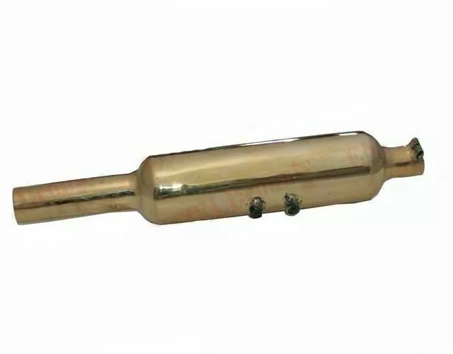 Exhaust Short Silencer Brass For Royal Enfield Bullet 350cc Standard @Vi
