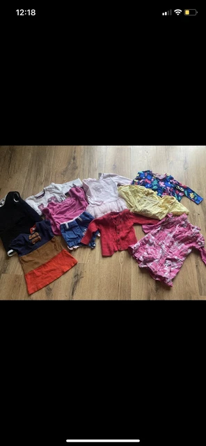Grande pacchetto di vestiti per bambine 9-12