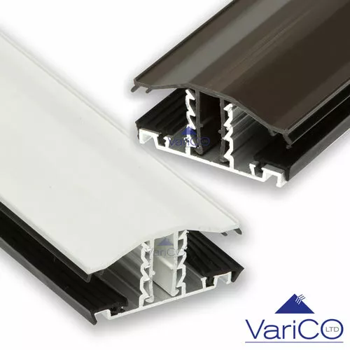 Snap-Down Glazing Bar For Use With 10mm/16mm/25mm Polycarbonate Roofing Sheet