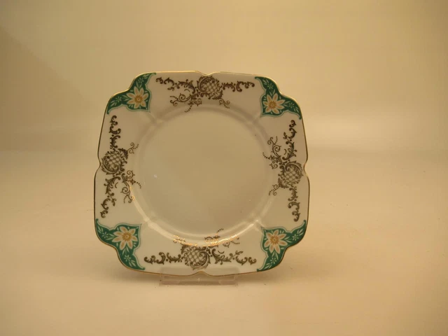 PORZELLAN - BAYRISCHE Ostmark : Art Deco - Kuchenteller 18 x 2 cm ...