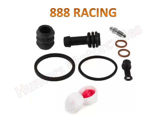 Kawasaki ZX6R G1 & G2 Rear Brake Caliper Seals Nipple Rebuild Kit 1998 & 1999