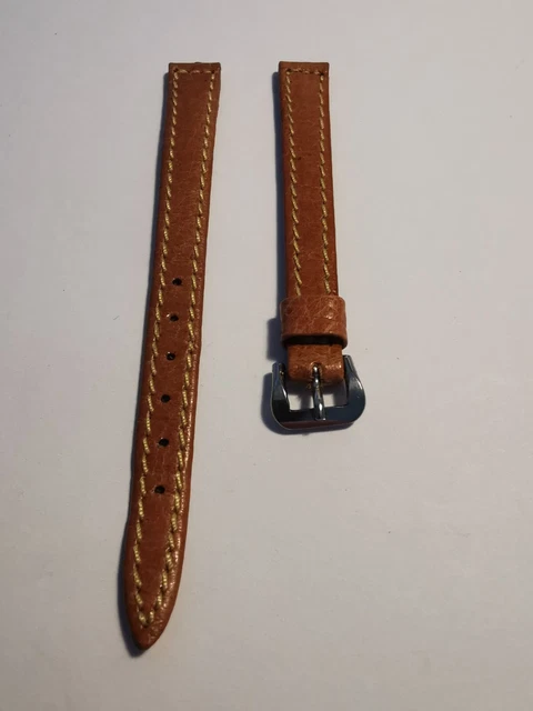 Bracelet de Montre en Cuir Crocodile Véritable Dégagement Rapide
