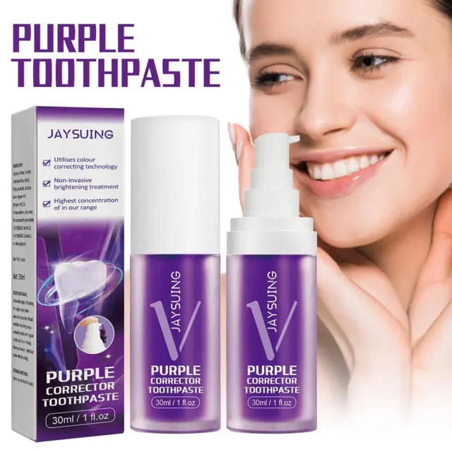 30 ml pasta de dientes espuma blanqueadora, pasta de dientes para hornear, espuma ultrafina