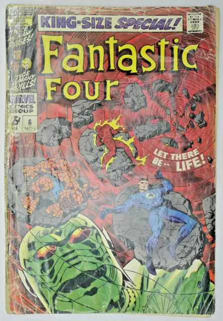 Fantastic Four Annual #6 1st App Franklin Richards Marvel Comics (1968)