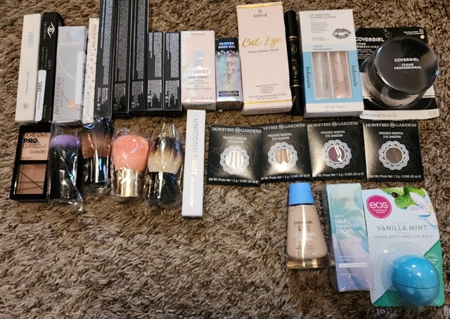 Lote y accesorios de maquillaje mixto al por mayor de 28 piezas (LOTE A)