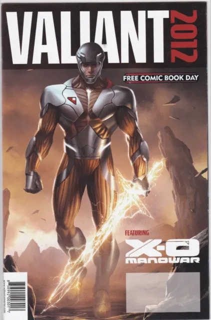 VALIANT Free Comic Book Day 2012 NM FCBD X-O Manowar Bloodshot Harbinger
