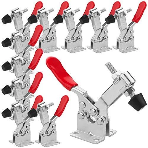 Adjustable Toggle Clamp 12 Pack 201-B Style Quick Release Toggle Latch Hold