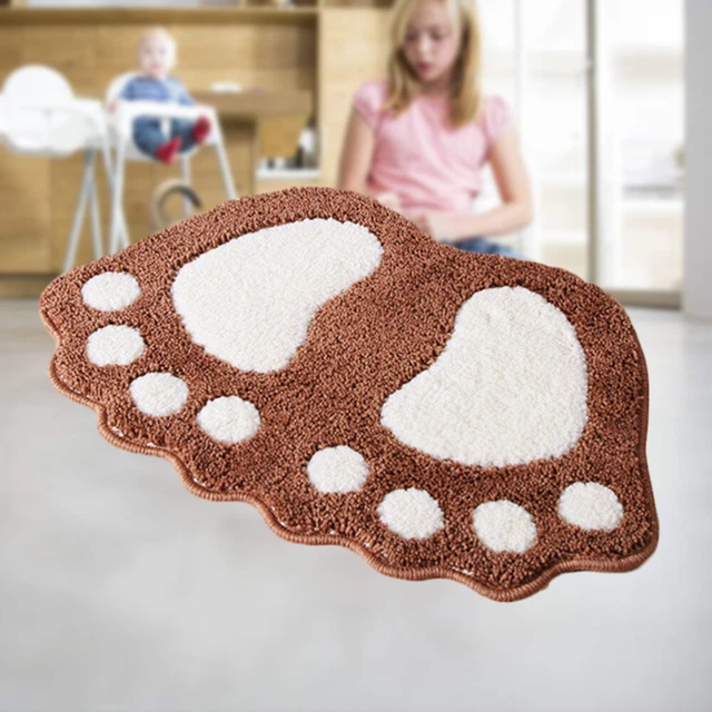 Tappeto da bagno shaggy tappeto da bagno pavimento antiscivolo dropshipping peloso