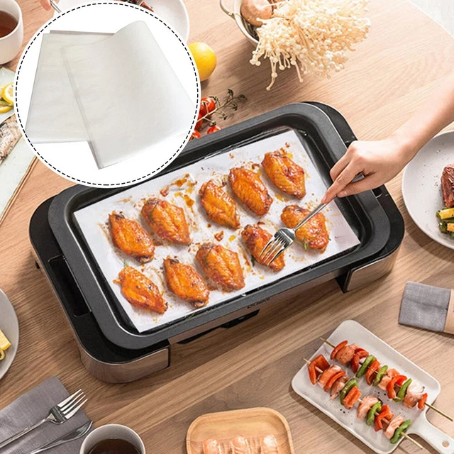 Carta pergamena antiaderente essenziale barbecue a buffet ristorante (100 pz)