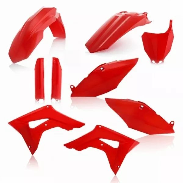 Acerbis Plastiksatz Plastikkit Verkleidung Honda Crf 250 18-  450 17- Red Rot