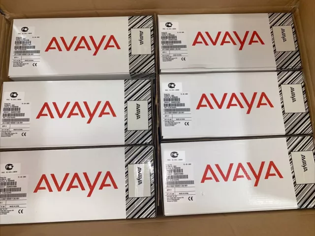 (LOT OF 4X - NEW) Avaya 2410 Digital Display Telephone Multi Line Corded Phone